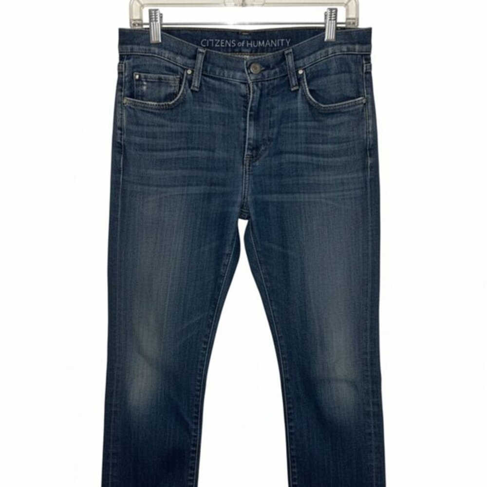 Citizens of Humanity Men’s Dark Wash Jeans – Classic Straight Fit Denim